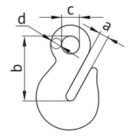 Схема крюка-укоротителя