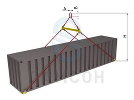 Комплект ГЗП для подъема контейнера