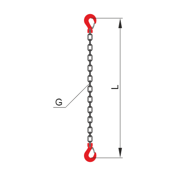 Схема Крепежная цепь