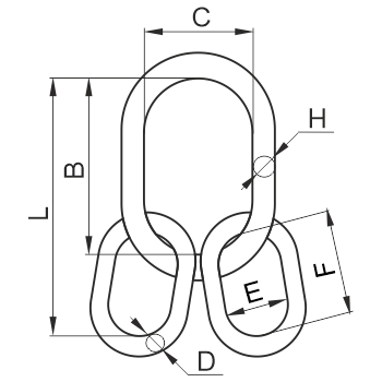 Схема Звено с дополнительными кольцами NRLI
